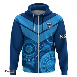 new south wales rugby hoodie indigenous nsw blues
