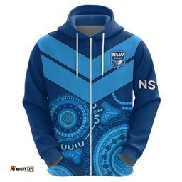 new south wales rugby hoodie indigenous nsw blues
