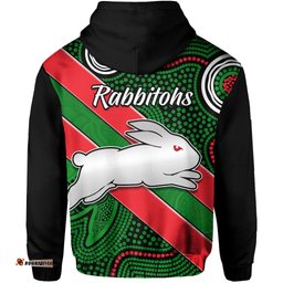 rabbitohs indigenous zip hoodie version 02 brave