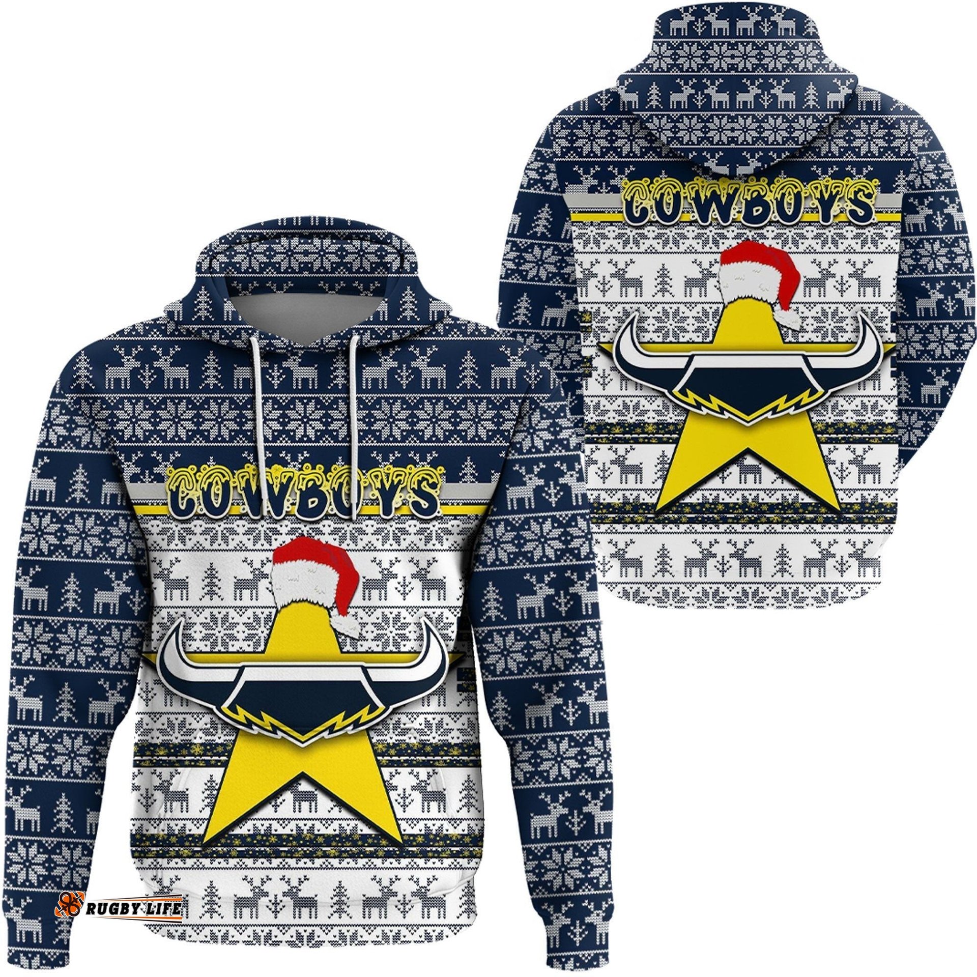 custom clothing north queensland cowboys aboriginal tattoo hoodie