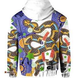 eels indigenous zip hoodie mix star