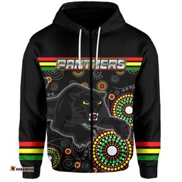 panthers zip hoodie aboriginal patterns