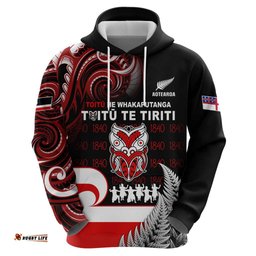 aotearoa toitu he whakaputanga hoodie toitu te tiriti o waitangi