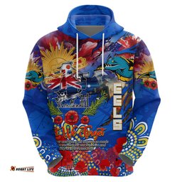 personalised australia rugby eels anzac hoodie parramatta scratch style