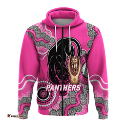 panthers rugby premiers aboriginal art hoodie