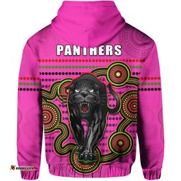 panthers indigenous zip hoodie version pink alternate