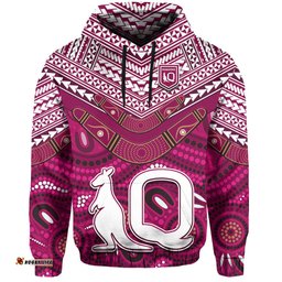 qld maroons hoodie aboriginal and polynesia admirable