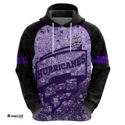 hobart hurricanes custom hoodie bbl cricket team 2024