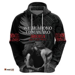 new zealand mothers day hoodie maori hongi aroha ahau ki a koe mama