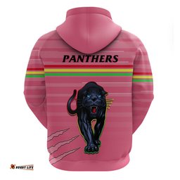 penrith panthers rugby hoodie the riff est 1966 pink sporty