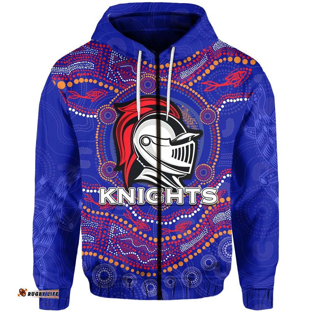 knights zip hoodie aboriginal