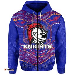 knights zip hoodie aboriginal
