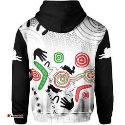 south sydney rabbitohs indigenous zip hoodie