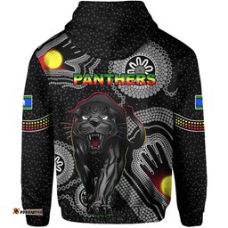 panthers naidoc week zip hoodie