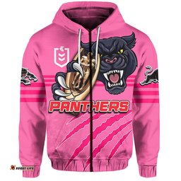 panthers rugby hoodie premiers pink vibe