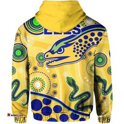 eels indigenous zip hoodie competitive version gold 05