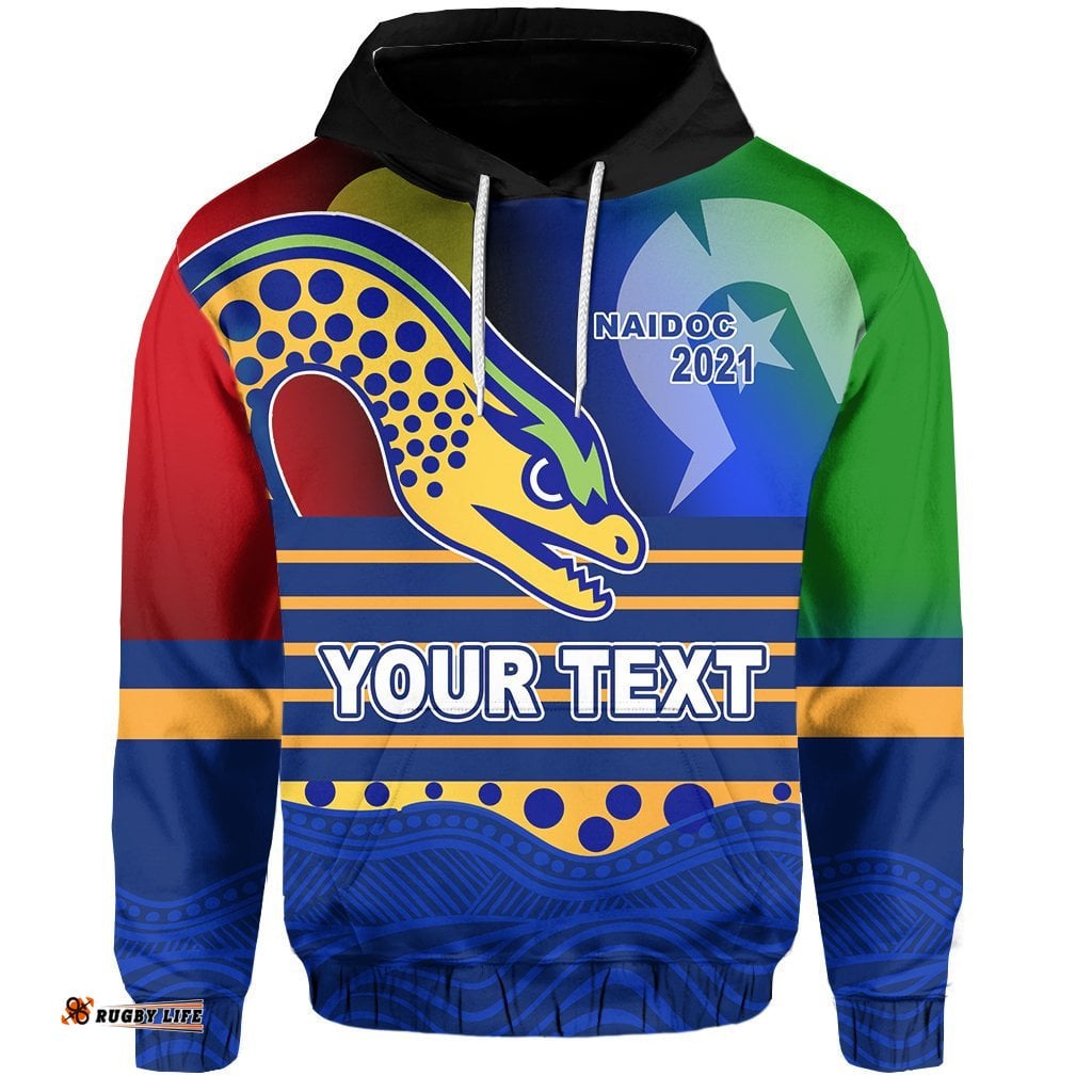 custom personalised eels naidoc week hoodie parramatta 08