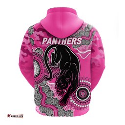 panthers rugby anzac day camouflage indigenous art hoodie