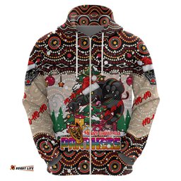 penrith panthers christmas hoodie rugby australia mascot