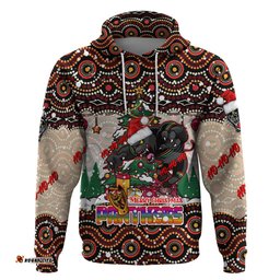 penrith panthers christmas hoodie rugby australia mascot