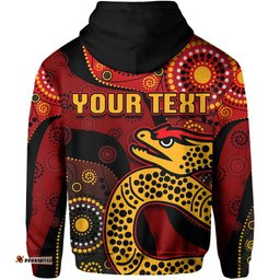 custom personalised parramatta eels zip hoodie red style