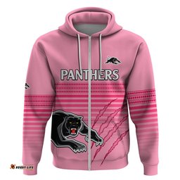penrith panthers rugby hoodie authentic permiers pink version
