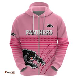 penrith panthers rugby hoodie authentic permiers pink version
