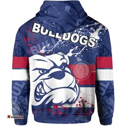 custom personalised western bulldogs hoodie