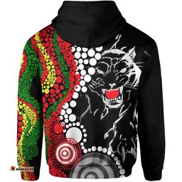 panthers hoodie aboriginal dots 02