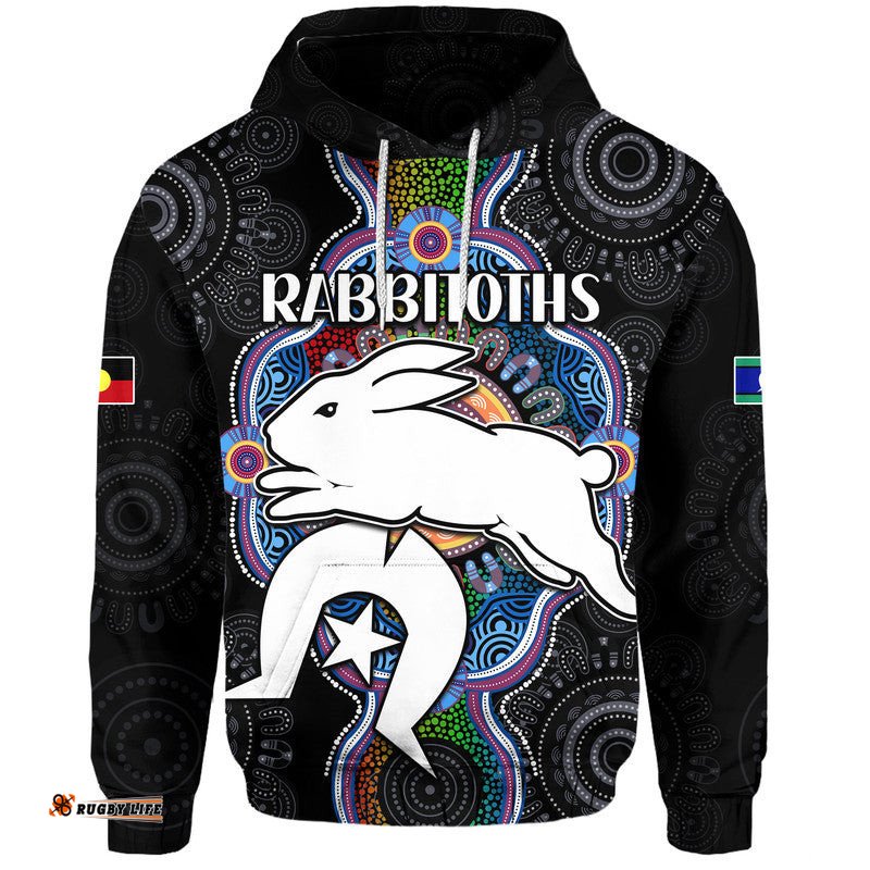 custom personalised rabbitoths naidoc week zip up and pullover hoodie indigenous