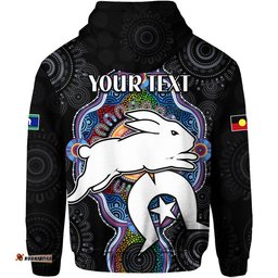 custom personalised rabbitoths naidoc week zip up and pullover hoodie indigenous