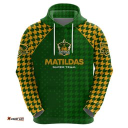 personalised australia soccer matildas hoodie super team