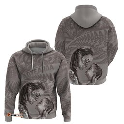 new zealand mothers day hoodie maori mo toku mama silver fern
