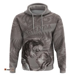 new zealand mothers day hoodie maori mo toku mama silver fern