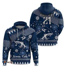 custom geelong cats football hoodie christmas vibe