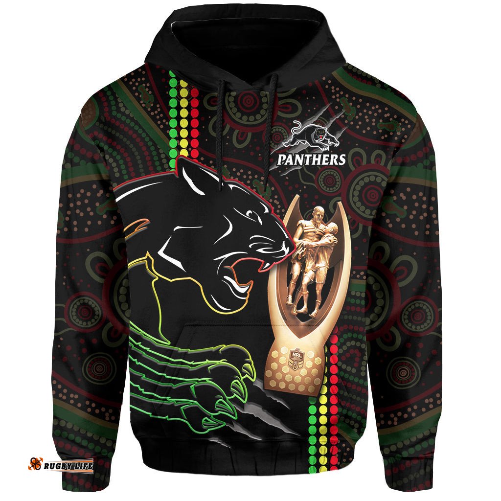 panthers rugby hoodie the riff premiers aboriginal art