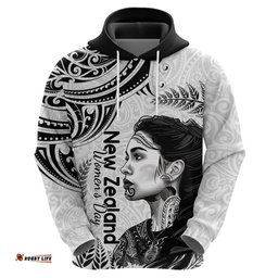 new zealand womens day hoodie aotearoa kia whakapumau te mana wahine