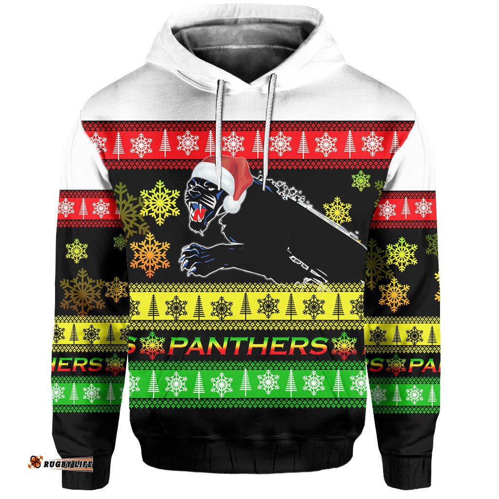 penrith panthers hoodie christmas style