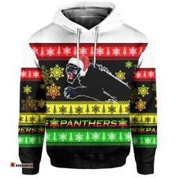 penrith panthers hoodie christmas style
