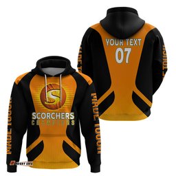 custom scorchers cricket champions hoodie made tough