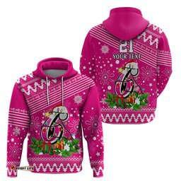 custom sixers bbl hoodie christmas vibe