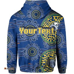 custom personalised parramatta eels hoodie indigenous