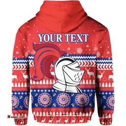 custom personalised knights zip hoodie christmas newcastle