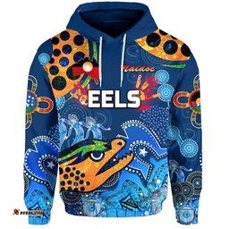 custom personalised parramatta hoodie eels indigenous naidoc heal country heal our nation blue custom text and number 01