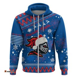 custom knights rugby hoodie chirstmas vibe