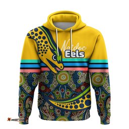 custom personalised eels rugby naidoc week hoodie indigenous sport style 07