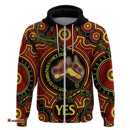 australia vote yes hoodie indigenous voice maps to parliament australia