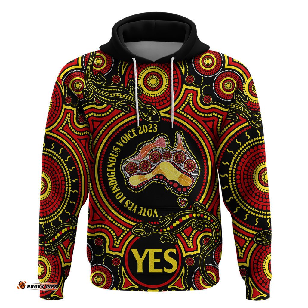 australia vote yes hoodie indigenous voice maps to parliament australia