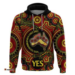 australia vote yes hoodie indigenous voice maps to parliament australia