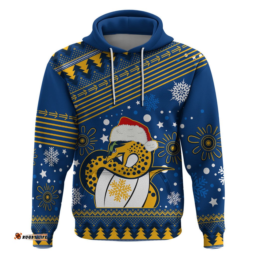 custom eels rugby hoodie chirstmas vibe
